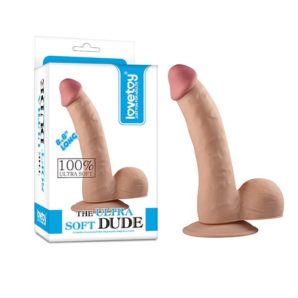 The Ultra Soft Dude - 22.3 cm (8.8'') Dong - Pleasure Den