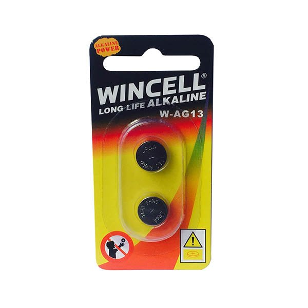 Wincell LR44 Alkaline Cells - Alkaline Cells - LR44 (AG13) 2 Pack - Pleasure Den