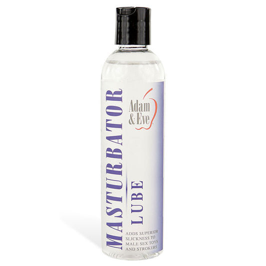 Adam & Eve Masturbator Lube - Water Based Lubricant - 237 ml (8 oz) Bottle