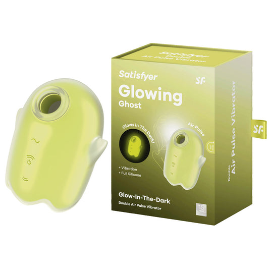 Satisfyer Glowing Ghost -  - Glow in Dark  USB Rechargeable Air Pulse Stimulator