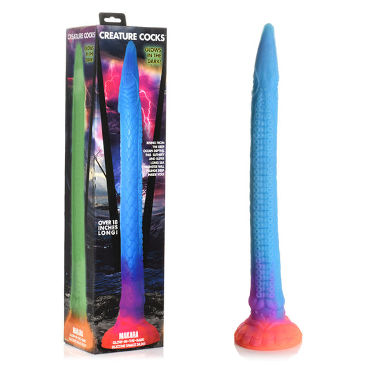 Creature Cocks Larva Silicone Dildo -  46 cm Fantasy Tentacle Dildo