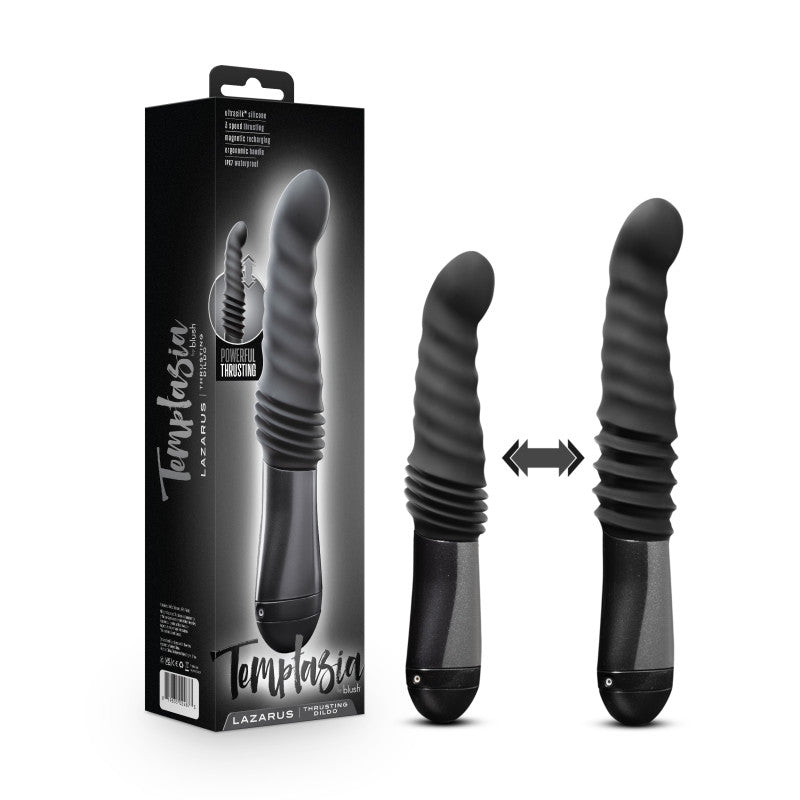 Temptasia Lazarus Thrusting Dildo -  25.4 cm USB Rechargeable Thrusting Dildo