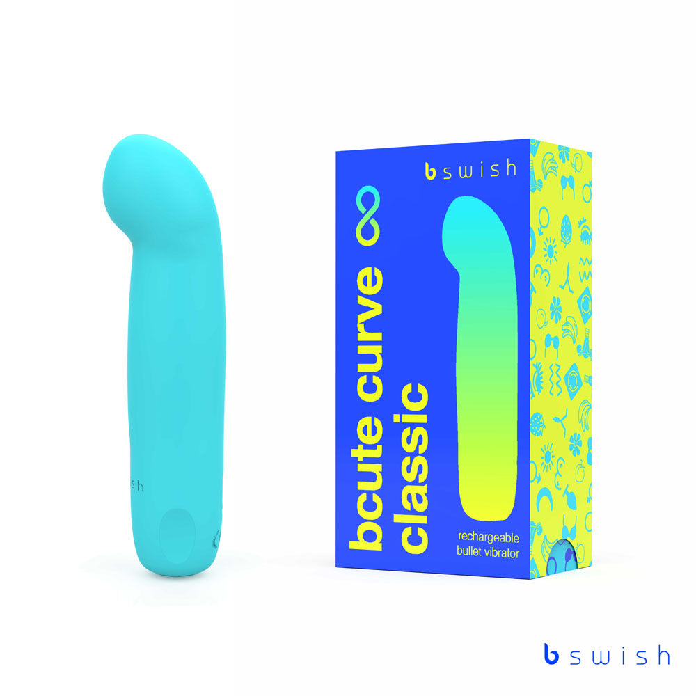 Bcute Curve Infinite Classic - Electric  -  10 cm USB Rechargeable Vibrator