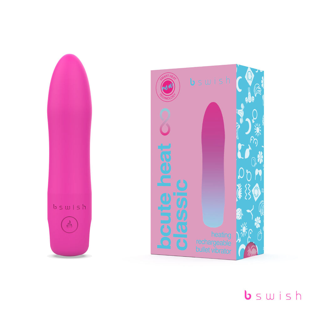 Bcute Infinite Heat Classic - Sunset  -  10 cm USB Rechargeable Vibrator