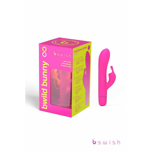 Bwild Classic Bunny Infinite Limited Edition - Sunset  - Sunset  15.2 cm USB Rechargeable Rabbit Vibrator with Limited Edition Storage Case