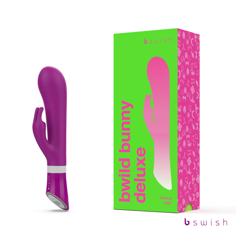 Bwild Deluxe Bunny - Raspberry - Raspberry 19.3 cm (7.5'') Rabbit Vibrator