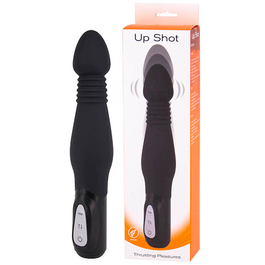 Up Shot -  23 cm Thrusting Anal Vibrator