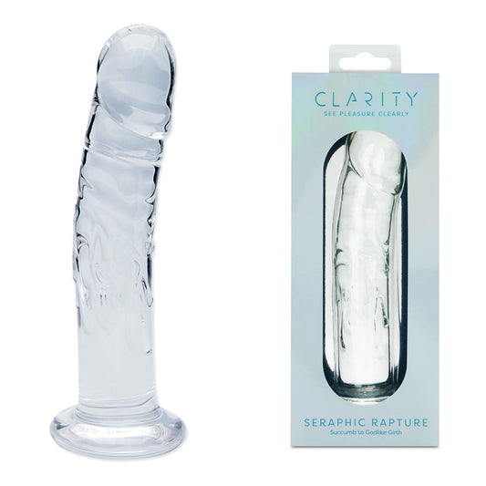Clarity - Seraphic Rapture -  17.8 cm Glass Dildo