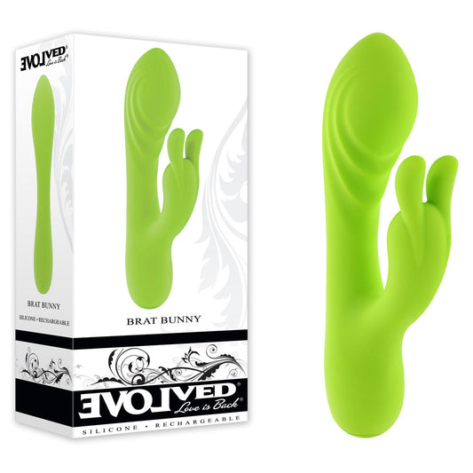 Evolved BRAT BUNNY -  16.2 cm USB Rechargeable Rabbit Vibrator