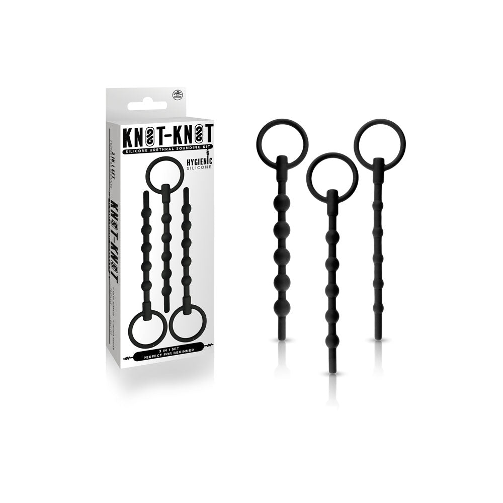 Knot Knot -  Urethral Sounding Kit - 3 Piece Set