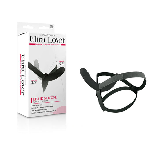 Ultra Lover -  -  14 cm Strap-On with 9 cm Internal Dildo