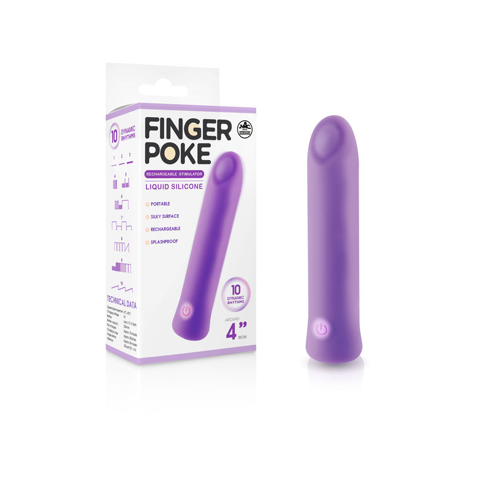 Finger Poke -  -  10 cm USB Rechargeable Bullet