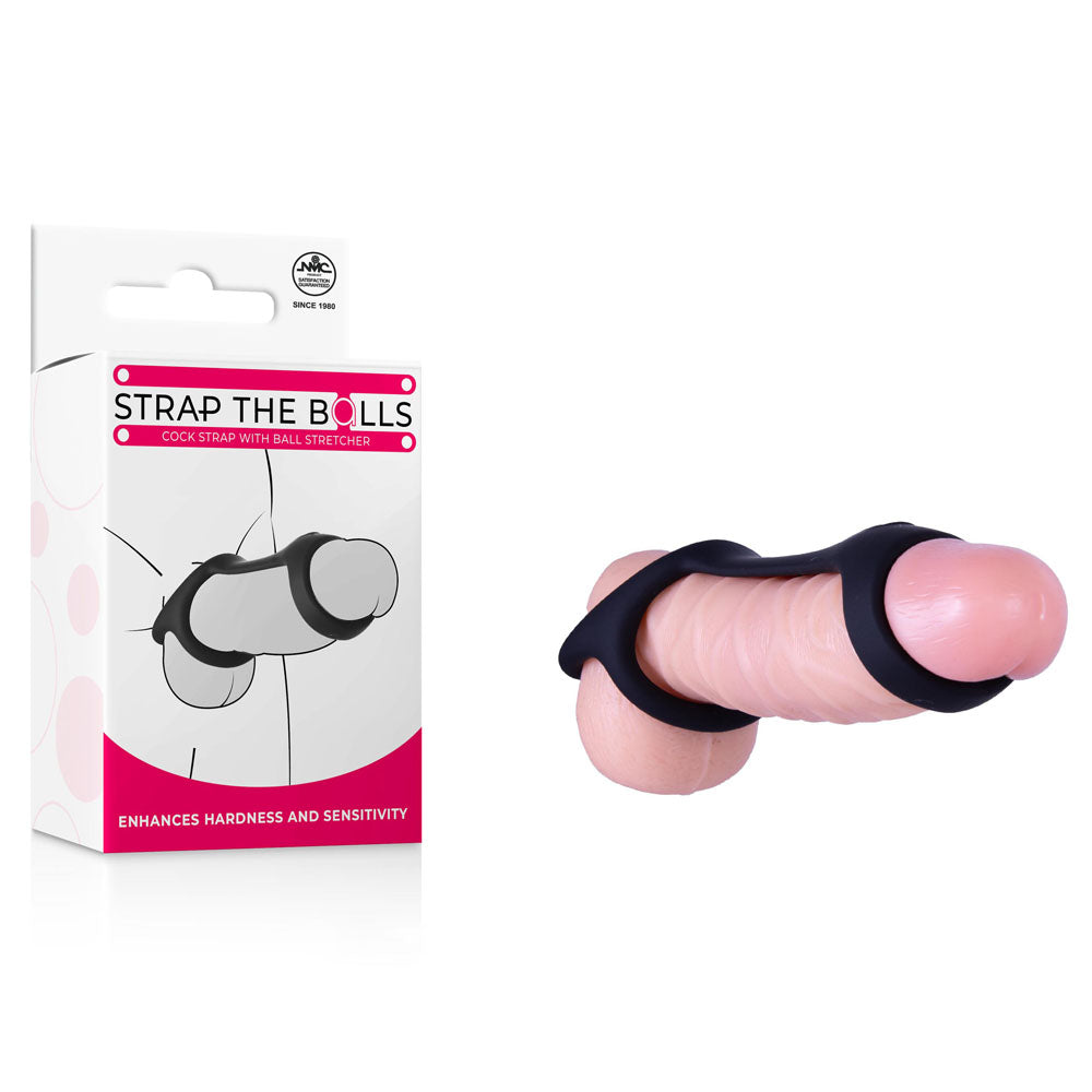 Strap The Balls -  Cock Strap with Ball Stretcher