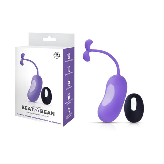 Beat The Bean -  USB Rechargeable Vibrating Egg with Wireless Remote