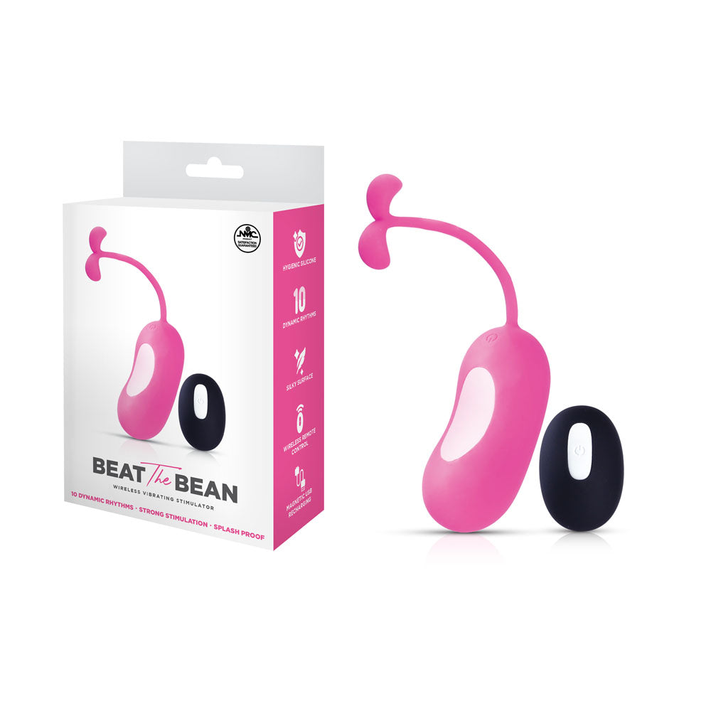 Beat The Bean -  USB Rechargeable Vibrating Egg with Wireless Remote