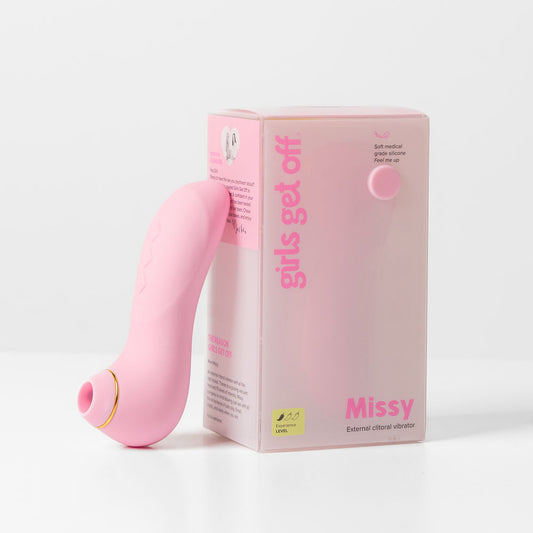 Girls Get Off - Missy -  USB Rechargeable Air Pulse Clitoral Stimulator
