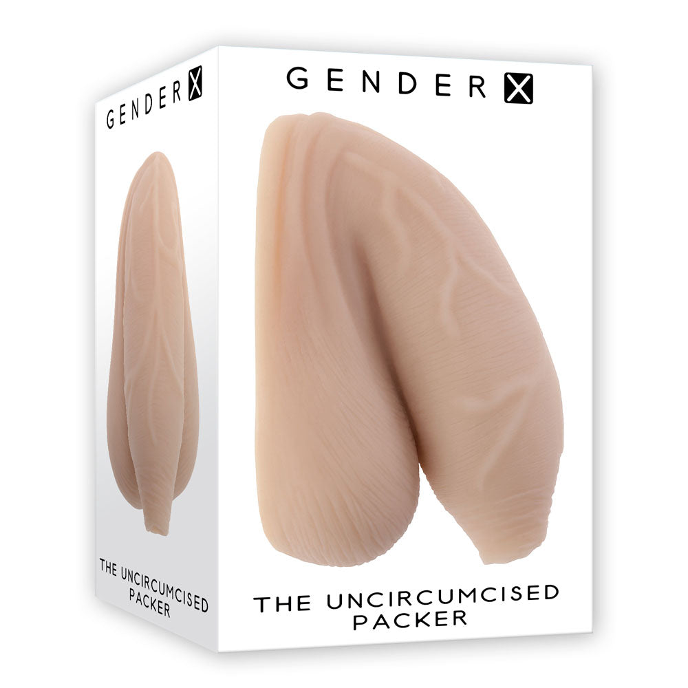 Gender X THE UNCIRCUMCISED PACKER - Light -  11.5 cm Packer