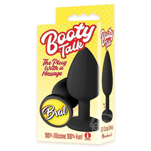 The 9's Booty Talk - Brat -  Butt Plug