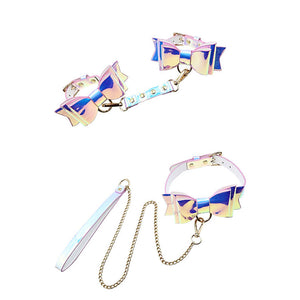 Adam & Eve THE FAIRY Bondage Set - Iridescent Bondage Kit - Set of 5 Pieces width=