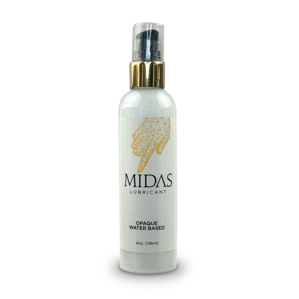 Midas Opaque Water Based Lubricant - 118 ml - Water Based Cum Lube - 118 ml