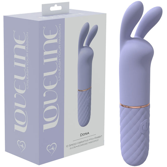 LOVELINE Dona -  - Lavender 11 cm USB Rechargeable Mini Vibrator