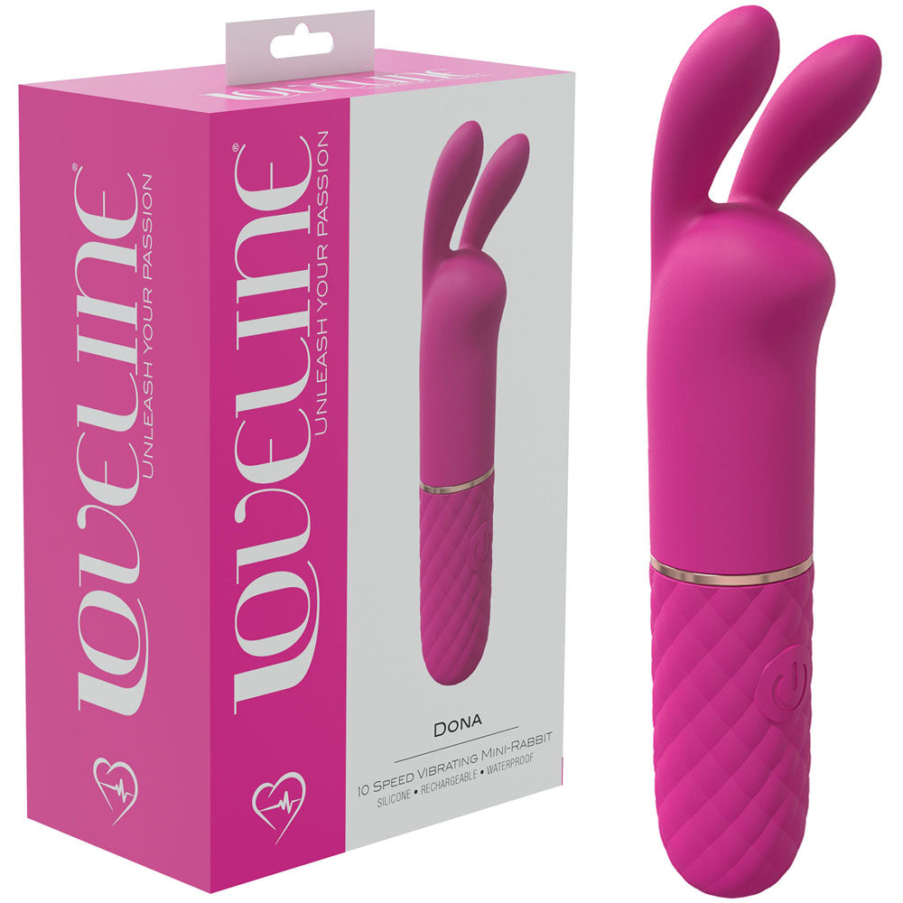 LOVELINE Dona -  -  11 cm USB Rechargeable Mini Vibrator