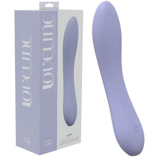 LOVELINE Lust - Lavender - Lavender 17 cm USB Rechargeable Vibrator