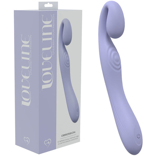 LOVELINE Obsession - Lavender - Lavender 18.4 cm USB Rechargeable Vibrator