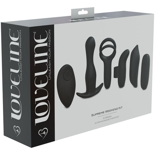 LOVELINE Supreme Weekend Kit -  -  USB Rechargeable 5 Piece Kit