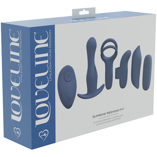 LOVELINE Supreme Weekend Kit -  -  USB Rechargeable 5 Piece Kit