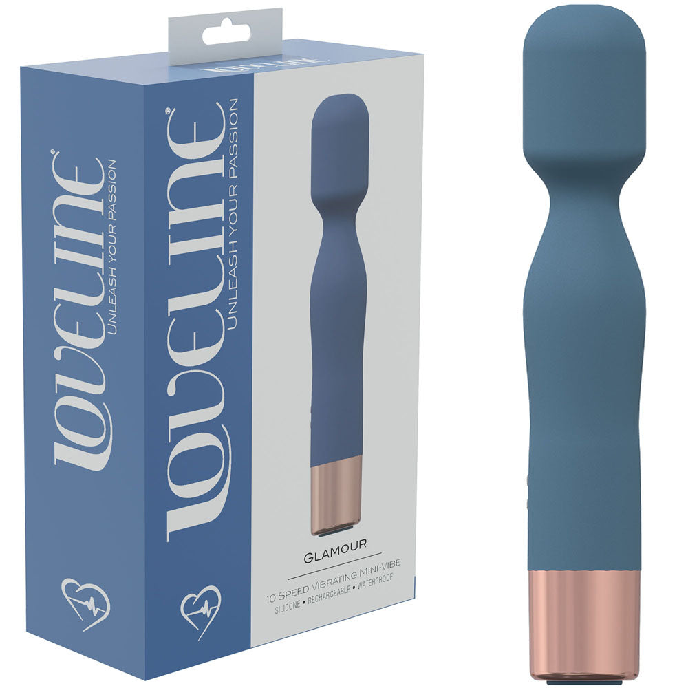 LOVELINE Glamour -  -  14.4 cm USB Rechargeable Massage Wand