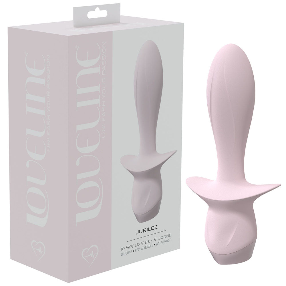 LOVELINE Jubilee -  13.5 cm USB Rechargeable Vibrating Anal Plug