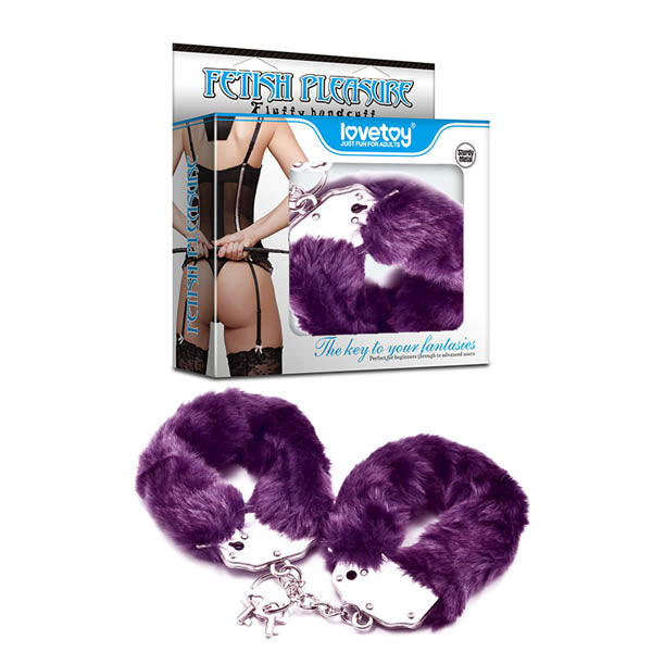 Fetish Pleasure Fluffy Hand Cuffs -  Fluffy Restraints