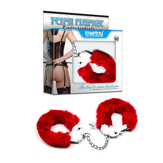 Fetish Pleasure Fluffy Hand Cuffs -  Fluffy Restraints