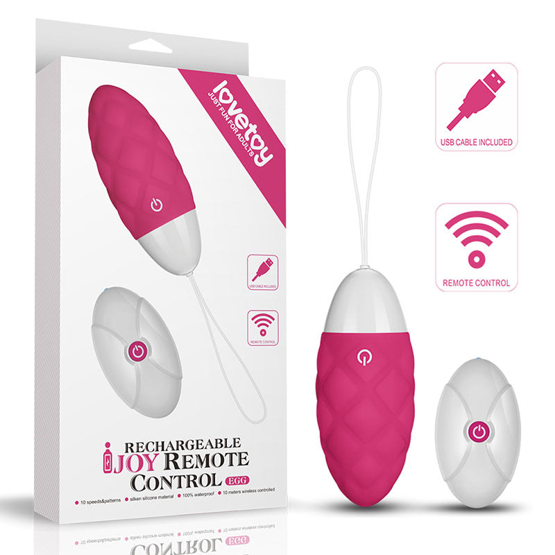 IJOY Rechargeable Remote Control Egg -  USB Rechargeable Egg with Remote