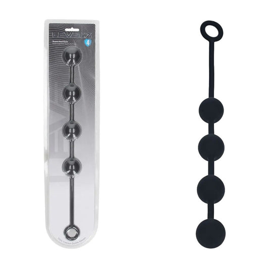 LEVELZ Round Silicone Anal Balls - L - 40mm -  40.5 cm Large Anal Beads
