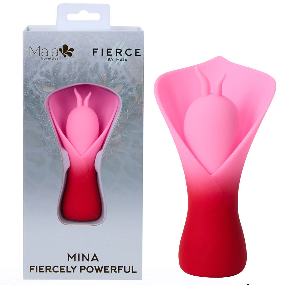 Maia MINA -  - /Pink USB Rechargeable Fluttering Flower Stimulator