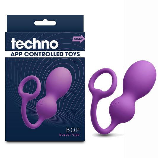 Techno - Bop -  USB Rechargeable Vibrating Kegel Exerciser with App Contol