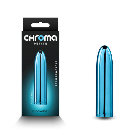 Chroma Petite Bullet - Teal - Metallic Teal 8.7 cm USB Rechargeable Bullet