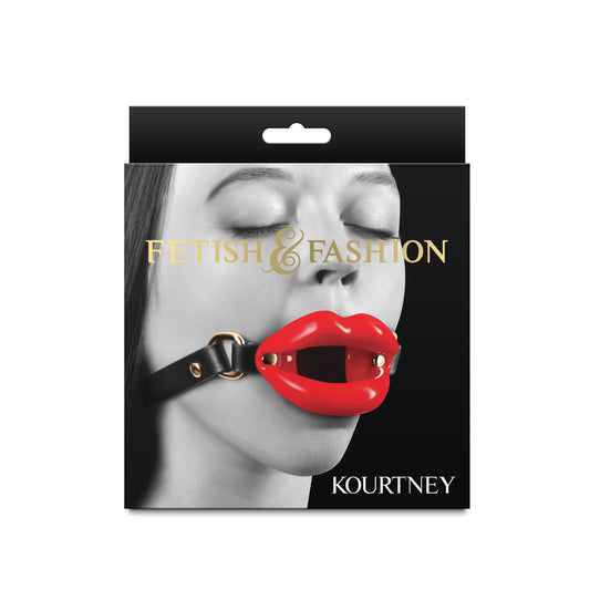 Fetish & Fashion - Kourtney -  Lips Open Mouth Restraint