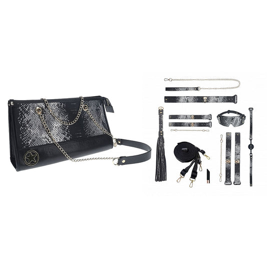 OUCH! Florence Collection - Kit with Bag -  Bondage Set with Bag - 8 Piece Kit