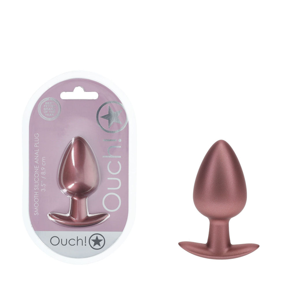 OUCH! Anal Plug - Large -  -  8.9 cm Large Butt Plug