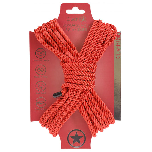 OUCH! Bondage Rope - 10 M -  -  Nylon Bondage Rope - 10 metre Length