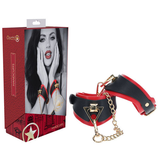 OUCH! Milan Collection - Handcuffs - /Red Restraints