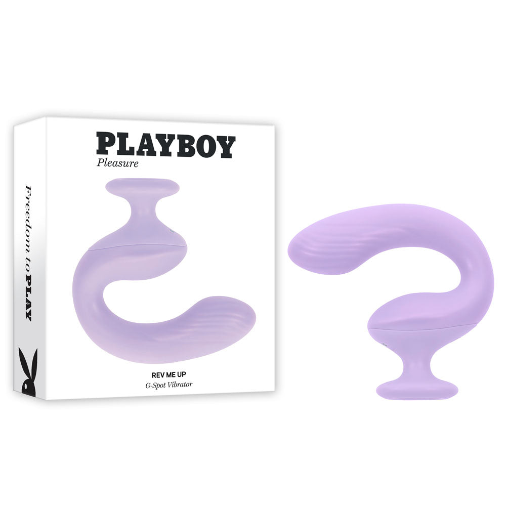 Playboy Pleasure REV ME UP -  USB Rechargeable Dual Motor Curved Vibrator