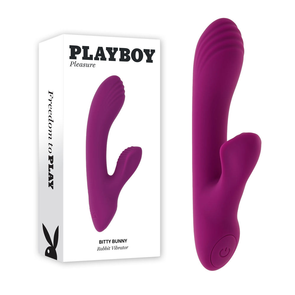 Playboy Pleasure BITTY BUNNY -  14.7 cm USB Rechargeable Rabbit Vibrator