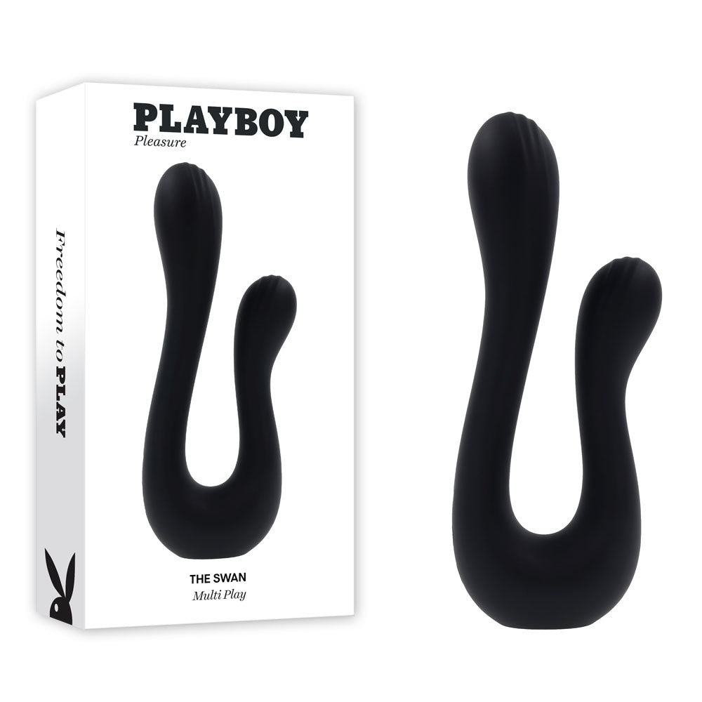 Playboy Pleasure THE SWAN -  USB Rechargeable Dual Ended Vibrator