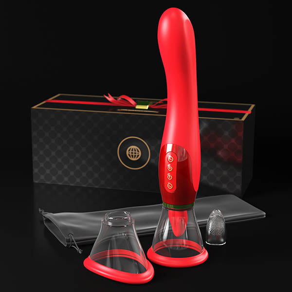 Fantasy For Her Ultimate Pleasure - /Gold USB Rechargeable Sucking & Flicking Stimulator