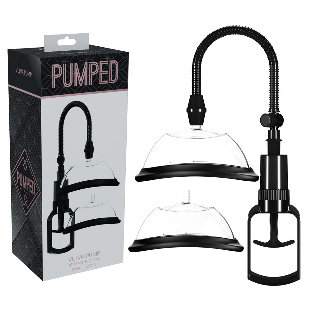 Pumped Vulva Pump -  -  Vagina Pump with 2 Cups