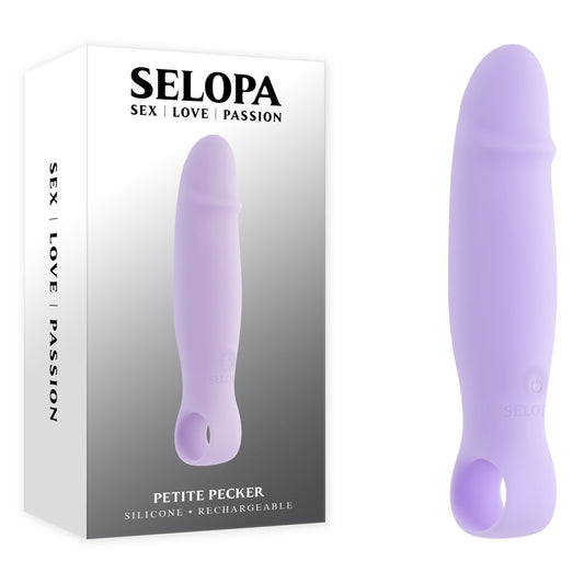 Selopa PETITE PECKER -  11.7 cm USB Rechargeable Mini Vibrator